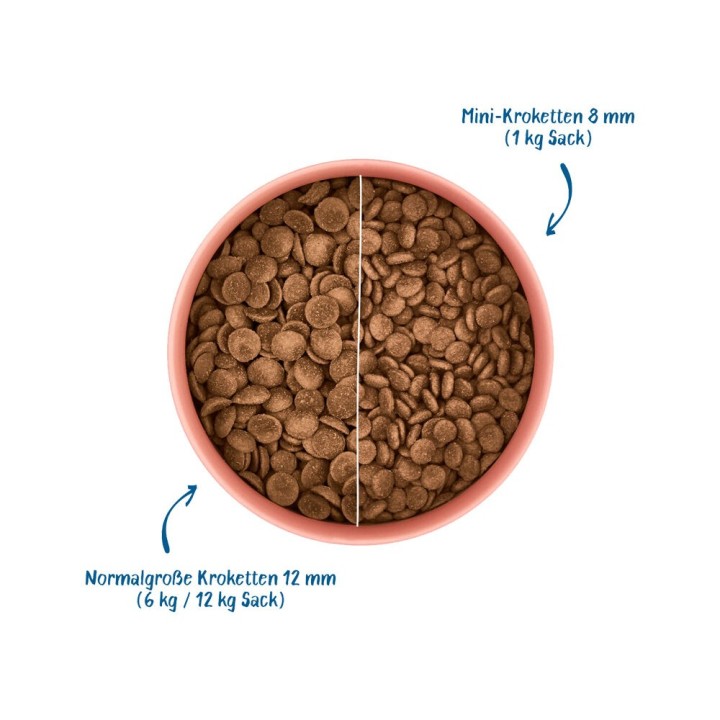 WOW! Hundefutter Mini Senior - Ente mit Minze - 1 kg