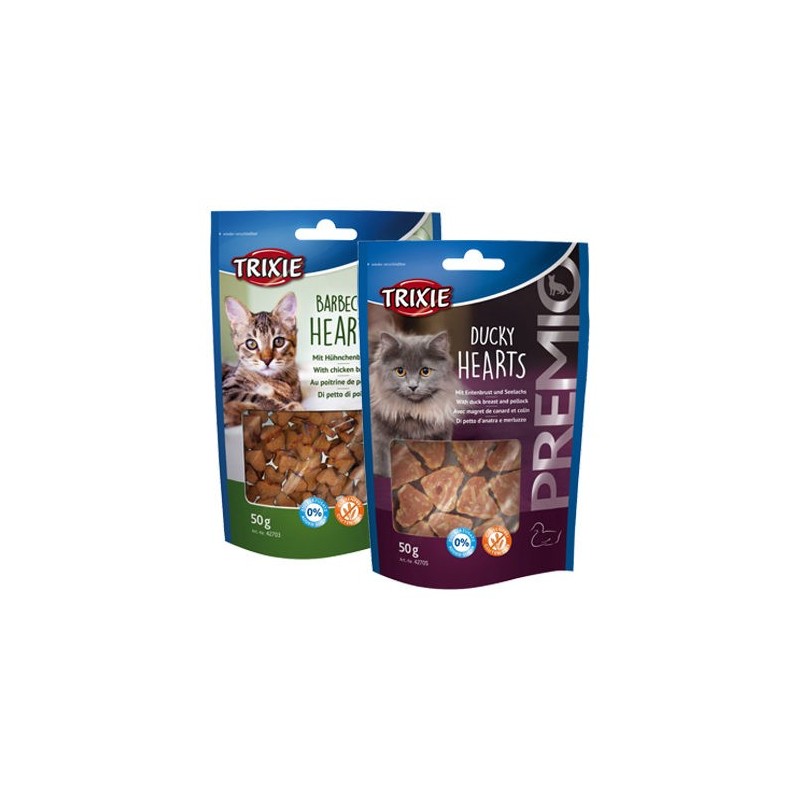 Trixie Premio Hearts - BBQ Hearts - 50 g