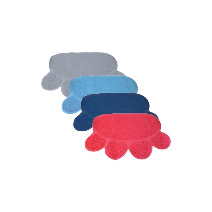 Boon Katzenklo-Vorleger Pfote - Hellblau