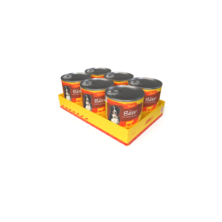 JosiDog Paté Beef 6x800g
