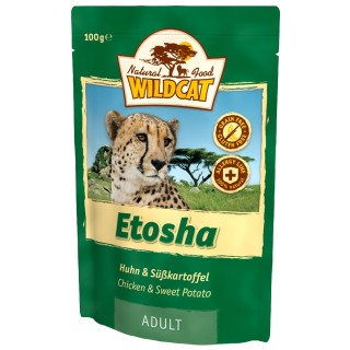 Wildcat | Etosha Huhn & Süßkartoffel | Adult | 35 x 100 g