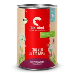 Herrmann's | Bio Rind mit Apfel & Haferflocken | Selection Puppy | 30 x 400 g