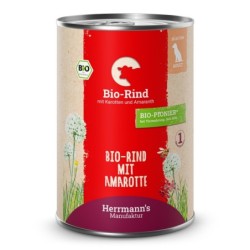 Herrmann's | Bio Rind mit Karotten & Amaranth | Selection Adult | 30 x 400 g