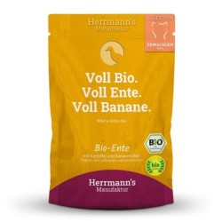 Herrmann's | Bio Ente mit Kartoffeln & Banane | Selection Adult | 100 x 100 g