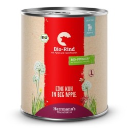 Herrmann's | Bio Rind mit Apfel & Haferflocken | Selection Puppy | 30 x 800 g