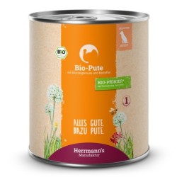 Herrmann's | Bio Pute mit Pastinake & Kartoffel | Selection Adult | 30 x 800 g