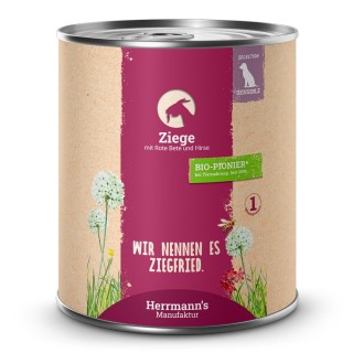 Herrmann's | Ziege mit rote Beete und Hirse | Selection Sensible | 30 x 800 g