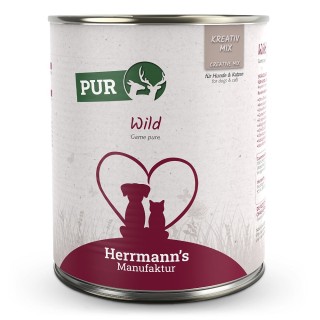Herrmann's | Wild Reinfleisch | Kreativ-Mix | 30 x 800 g
