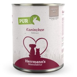 Herrmann's | Kaninchen Reinfleisch | Kreativ-Mix | 30 x 800 g