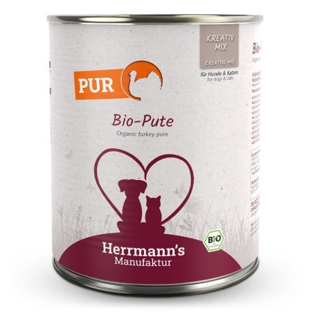 Herrmann's | Bio Pute Reinfleisch | Kreativ-Mix | 30 x 800 g