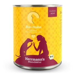 Herrmann's | Bio-Huhn mit Hirse | Classic | 30 x 800 g