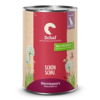 Herrmann's | Schaf mit Zucchini und Kartoffeln | Selection Sensible | 30 x 400 g