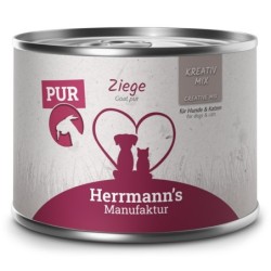 Herrmann's | Ziege Reinfleisch | Kreativ-Mix | 60 x 200 g