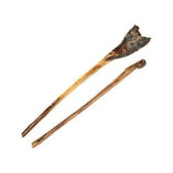 Schecker Hundesnack Ochsenziemer mit Fleischkeule XL