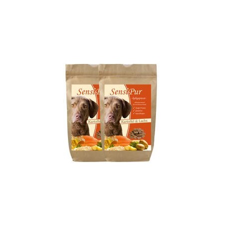Schecker - SensiPur Kartoffel & Lachs - kaltgepresst - [2 x 12kg]