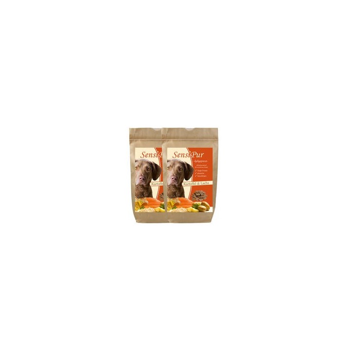 Schecker - SensiPur Kartoffel & Lachs - kaltgepresst - [2 x 12kg]