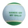 Coockoo Hundespielzeug XL Tennisball Hands off