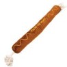 Beeztees Hundespielzeug BBQ Wurst mit Seil