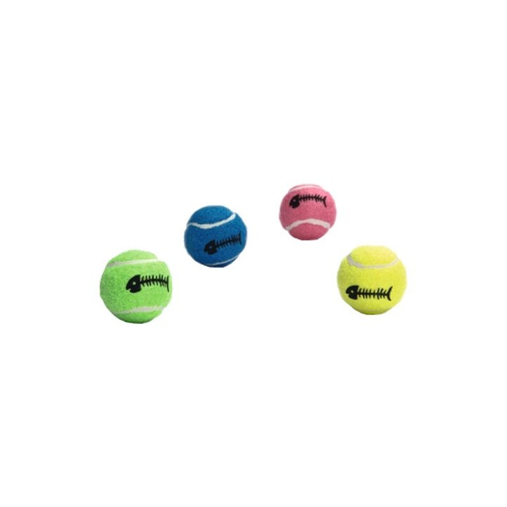 Beeztees Tennisball mit Glöckchen