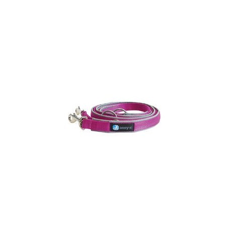 Annyx Führleine Classic Bolt Fun [Grau / Pink]