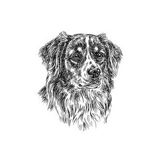 Esser Autoaufkleber in Konturenform, Schwarz