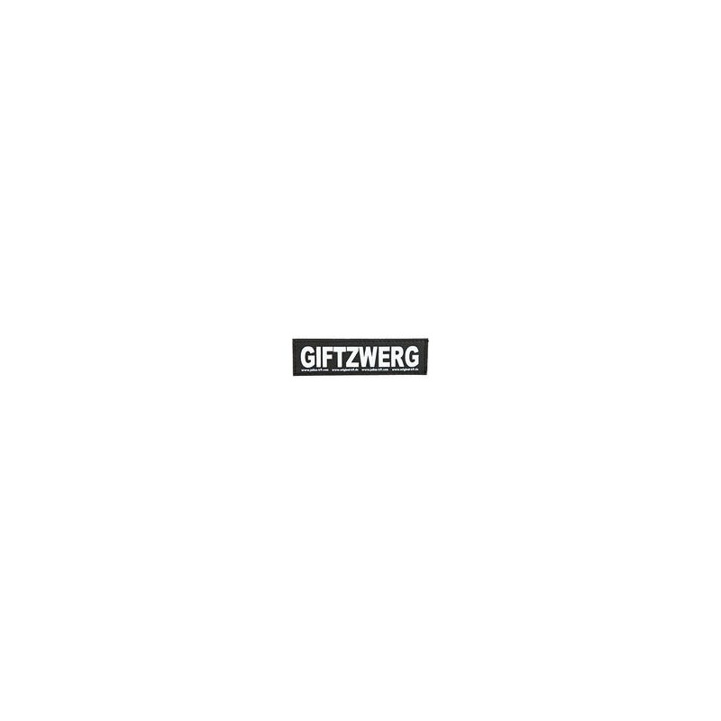 Trixie - Klettsticker für Julius-K9® IDC® Powergeschirre® [Größe S, 11 x 3 cm - GIFTZWERG]