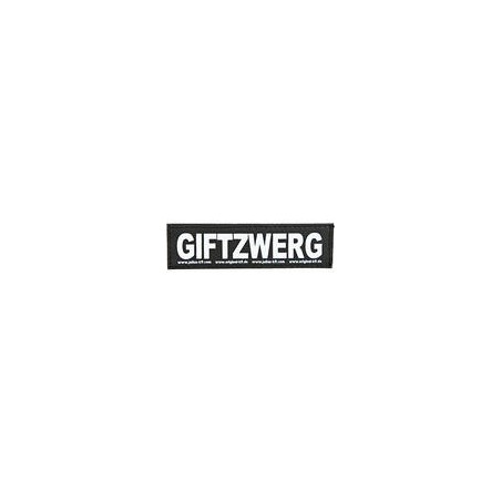 Trixie - Klettsticker für Julius-K9® IDC® Powergeschirre® [Größe S, 11 x 3 cm - GIFTZWERG]