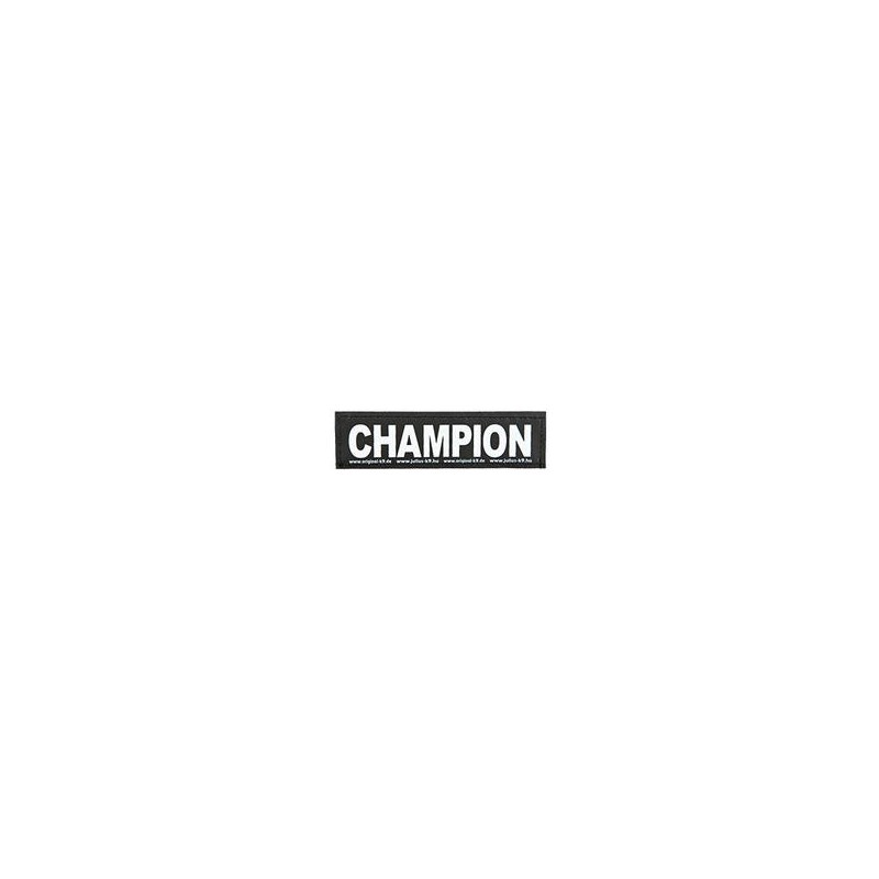 Trixie - Klettsticker für Julius-K9® IDC® Powergeschirre® [Größe L, 16 x 5 cm - CHAMPION]