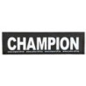 Trixie - Klettsticker für Julius-K9® IDC® Powergeschirre® [Größe L, 16 x 5 cm - CHAMPION]
