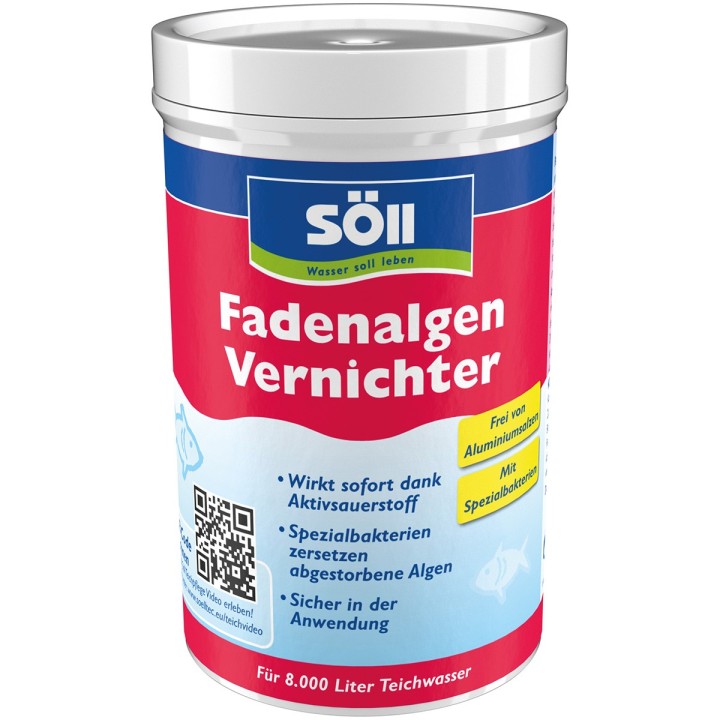 Söll Fadenalgenvernichter mit Spezialbakterien 250 g