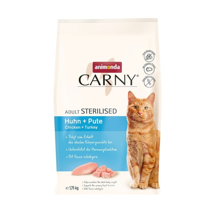 animonda Carny Adult Sterilised Huhn + Pute 1,75 kg