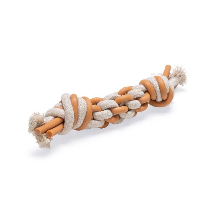 Beeztees Puppy Dental Seil Foz Beige / Braun 30 x 4 cm
