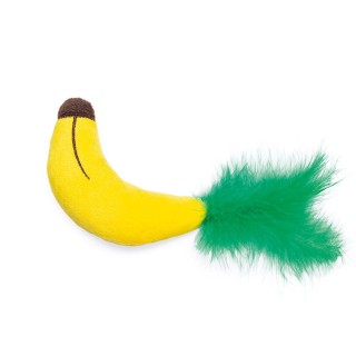 Beeztees Dschungel Banane Katzenspielzeug Gelb
