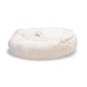 Beeztees Yala Hundebett Beige Plüsch Ø 70 cm
