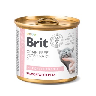 Brit Vet Diet Cat Cans Hypoallergenic 6x200 g