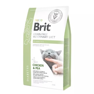 Brit Vet Diet Cat Diabetes 2 kg