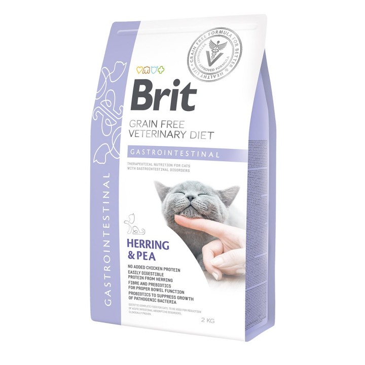 Brit Vet Diet Cat Gastrointestinal 2 kg