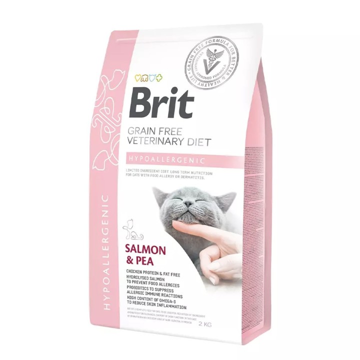 Brit Vet Diet Cat Hypoallergenic 2 kg