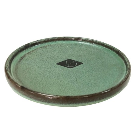 D&D Home Keramiknapf Jasper grün 13cm