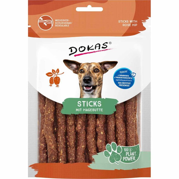 Dokas Sticks mit Hagebutte 105g