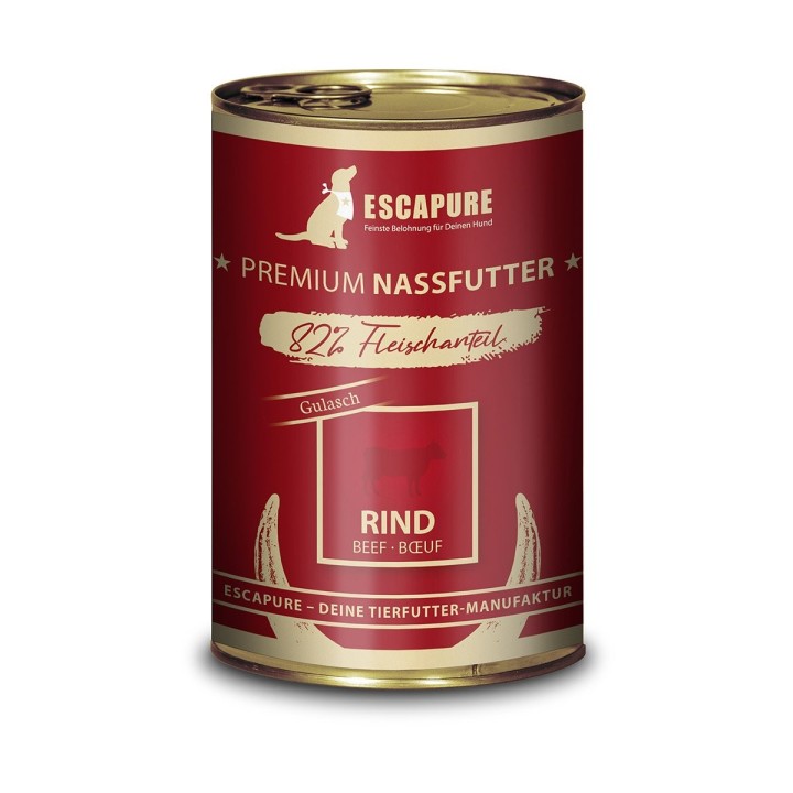 Escapure Rinder Gulasch Menü 6x400g