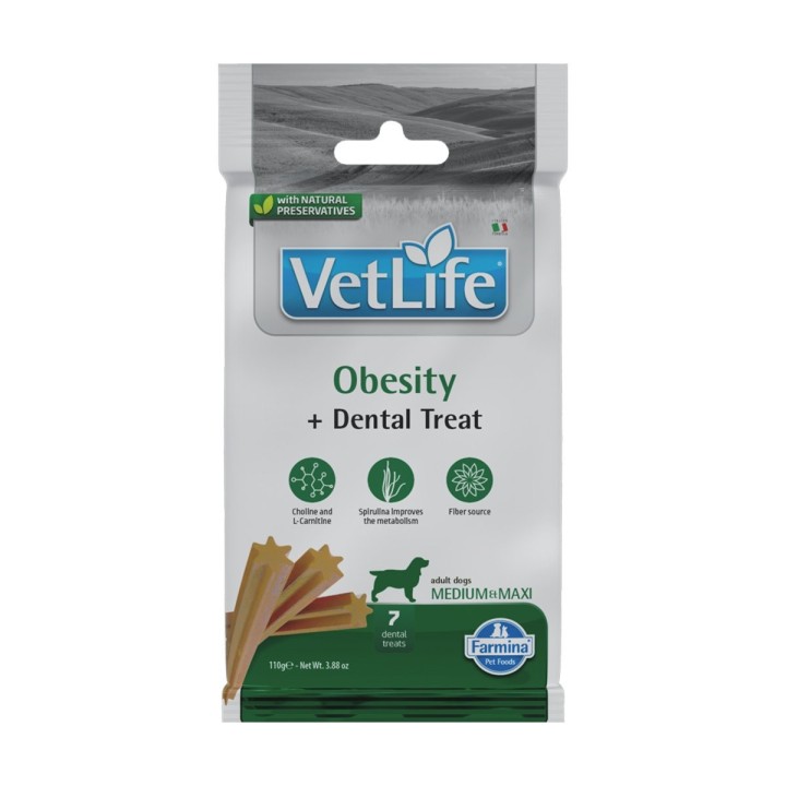 Farmina Vet Life Dental Treat Obesity Medium/Maxi 110g