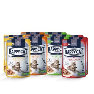 Happy Cat Pouches Mischtray 1 12x85g