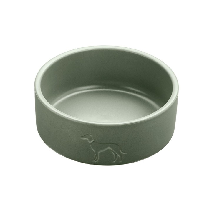 Hunter Hundenapf Osby aus Keramik khaki 1100 ml