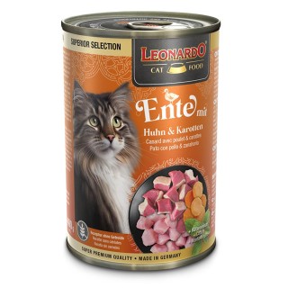 Leonardo Ente mit Huhn & Karotten 6x400g