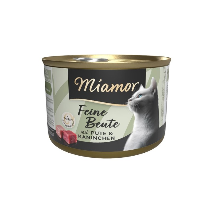 Miamor Feine Beute Pute & Kaninchen 12x 185g