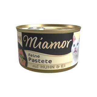 Miamor Feine Pastete mit Huhn & Ei 12x 85g