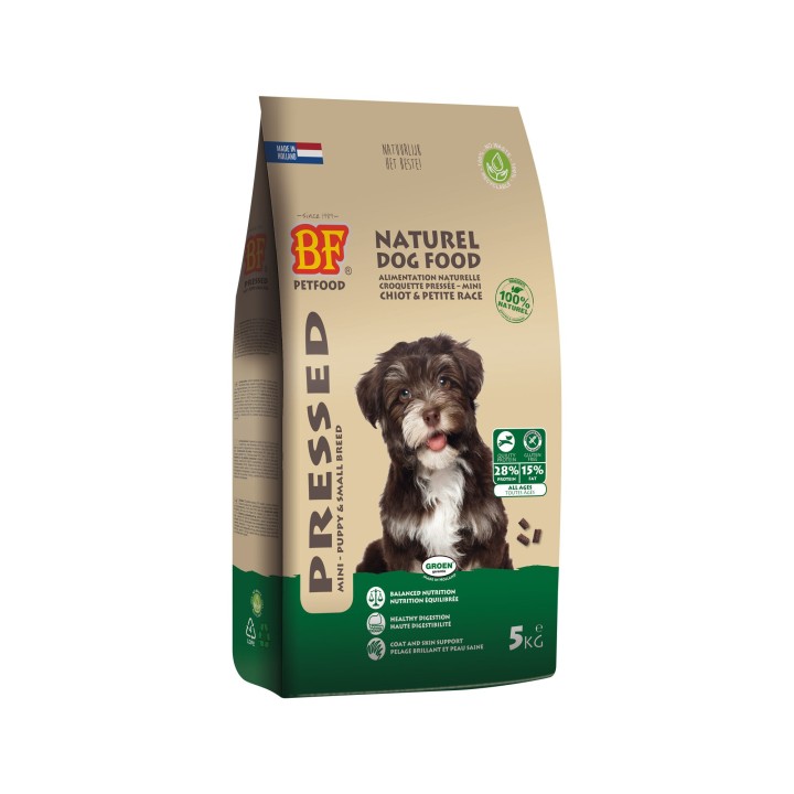 Biofood Gepresst Mini & Small Breed Puppy Hundefutter - 5 kg