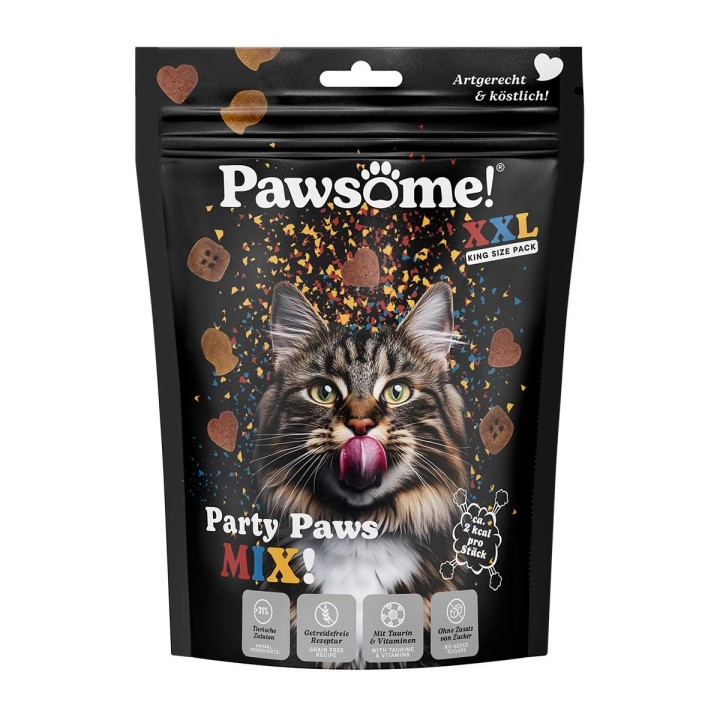 Pawsome Chrunchy Party Paws Mix XXL 150g