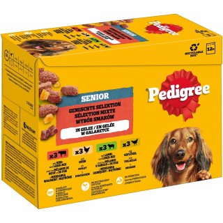 Pedigree Senior Gemischte Selektion in Gelee 24x100 g